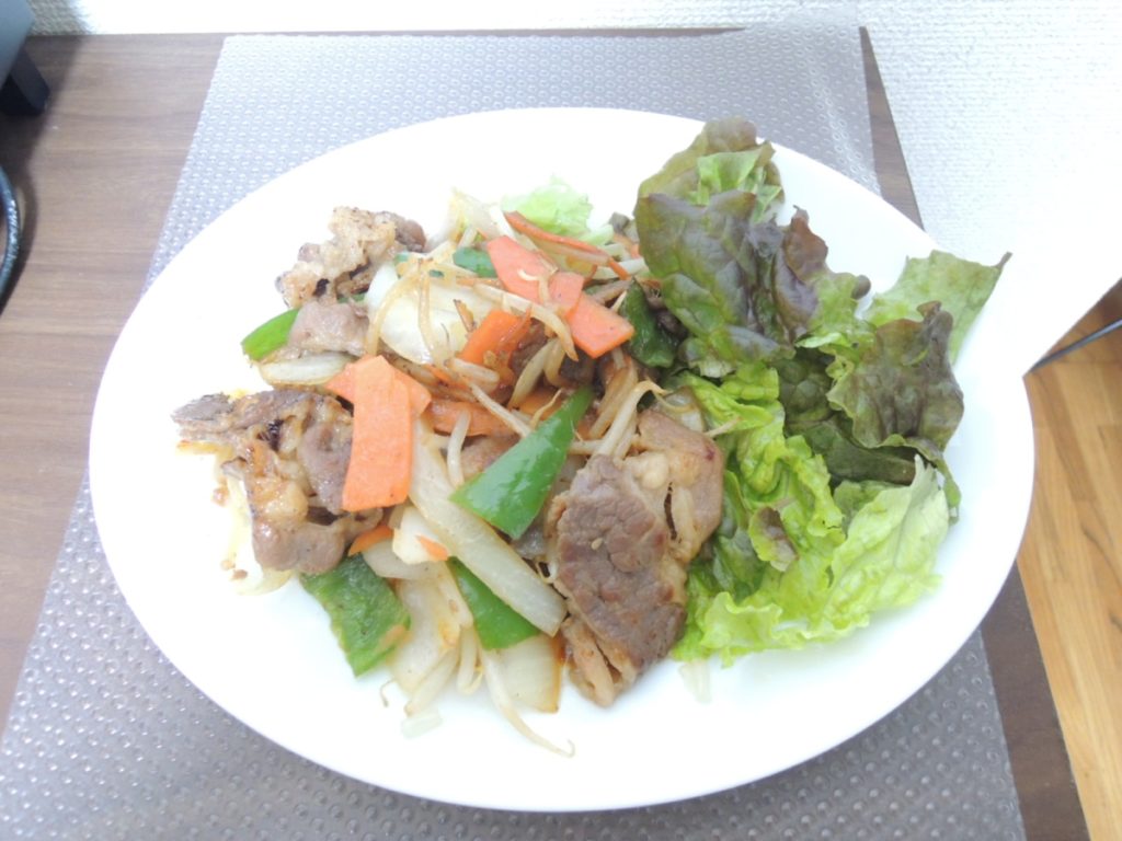 セブンミール野菜と食べる牛焼肉