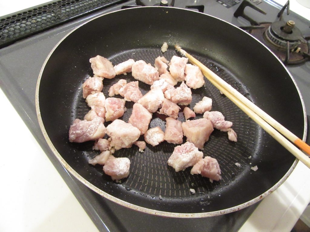 ビオサポ酢豚